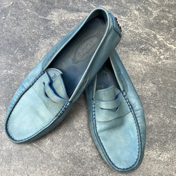 Tod's Penny Loafer Driving Shoes - Picture 1 of 3